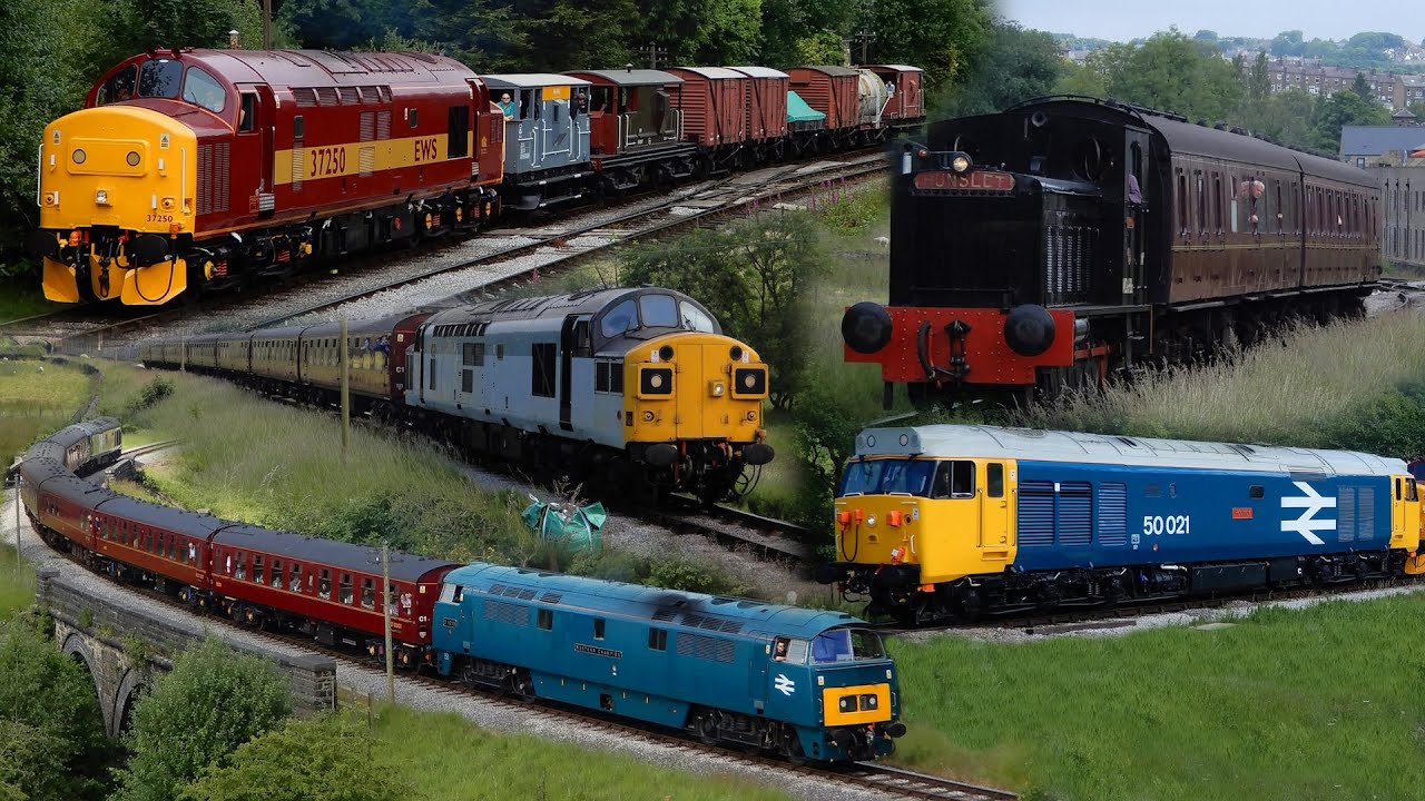 The Keighley & Worth Valley Railway 2024 Diesel Gala | 23rd June 2024