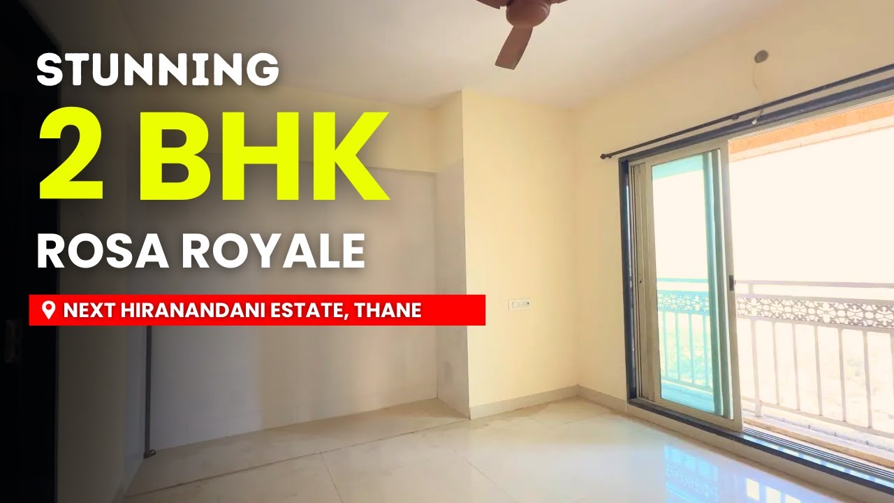Stunning 2 BHK Flat for Sale Near Hiranandani Estate | Yeoor Hill Facing | Higher Floor Property