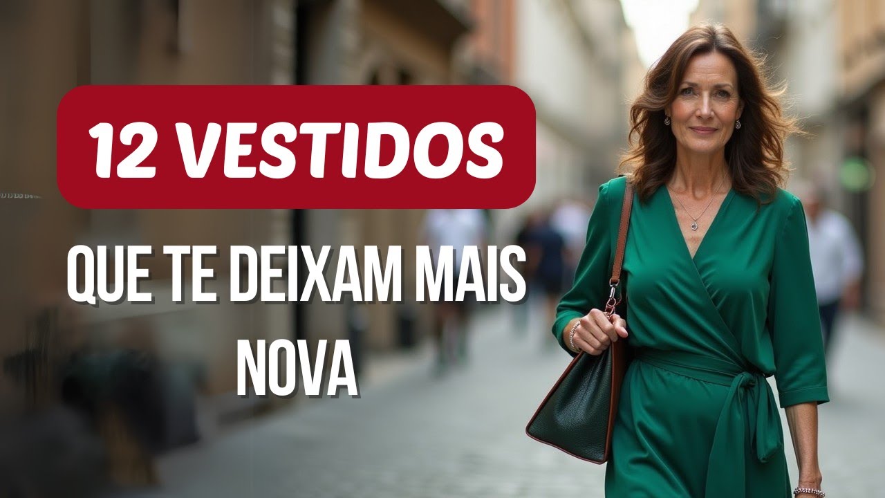 12 VESTIDOS QUE V&Atilde;O TE DEIXAR MAIS JOVEM!  Mulheres mais 40 anos