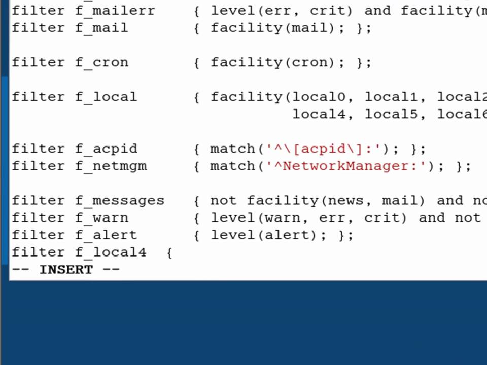 LINUX: Syslog on SUSE 10 / 11