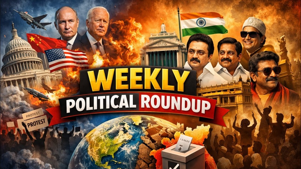 கடந்த வாரம்- Politics Recap #trump #davos  #modi #annamalai #greenland
