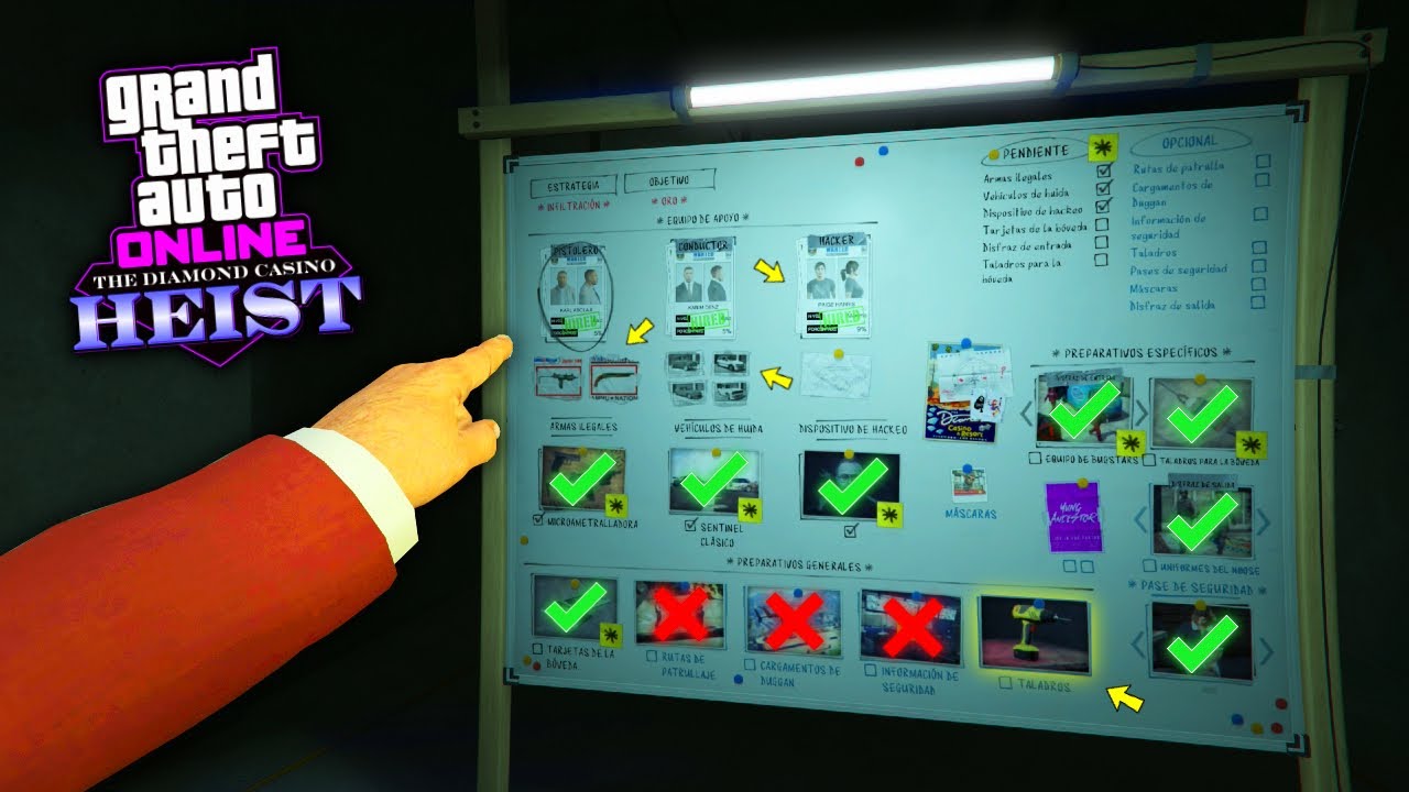 La Forma Más Rápida de Hacer las Preparatorias del Golpe al Casino | GTA Online