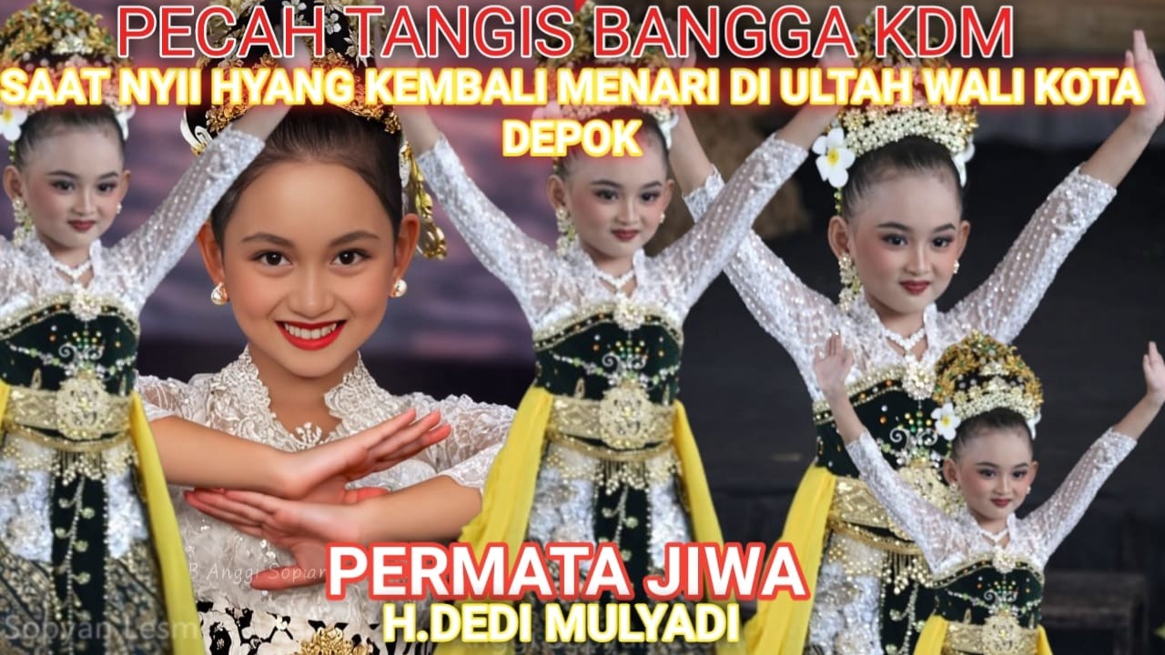 KDM MENANGIS BANGGA ATAS PRESTASI NYI HYANG SUKMA AYU || MENARI KEMBALI DI ULTAH WALIKOTA DEPOK
