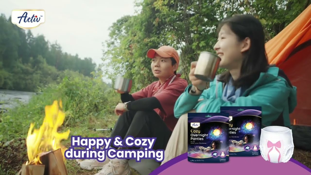 Activ Cozy Overnight Panties