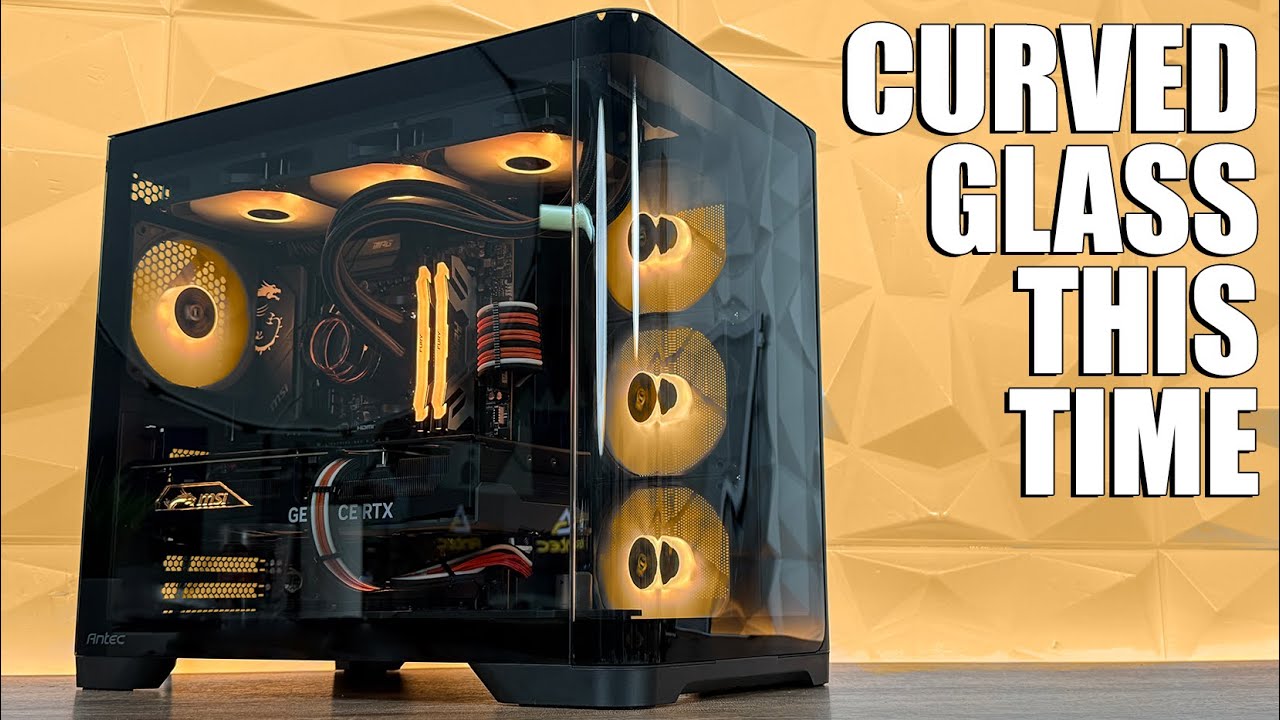 Antec C5 Curve ARGB - Sleek Mid Tower with Curved Glass!