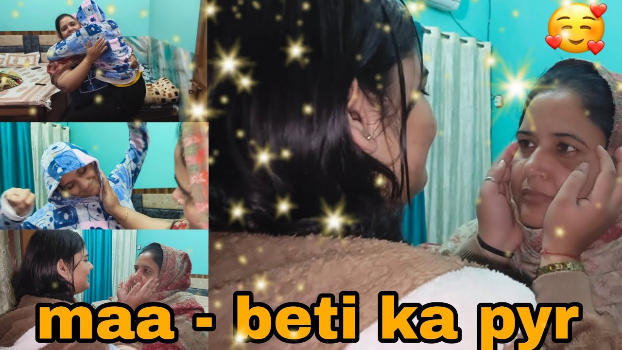 Maa-beti ka pyar & hmari sasti singer chavii ❤️🤣