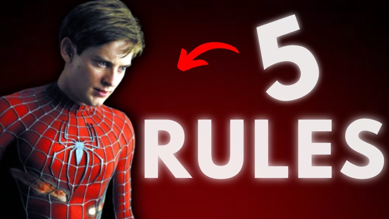 5 Rules Of Spider-Man | स्पाइडर मैन के 5 नियम |  Spider-Man Character Analysis In Hindi | 2024