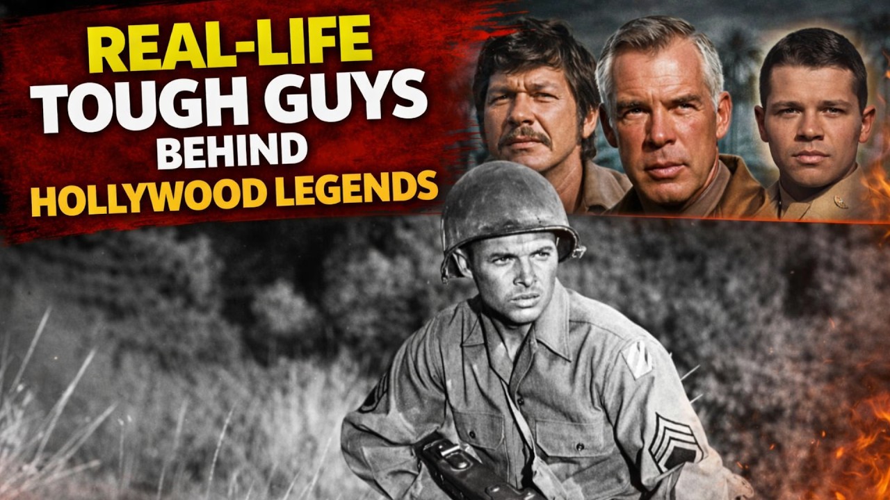 Real-Life Tough Guys Behind Hollywood Legends 🎬💥