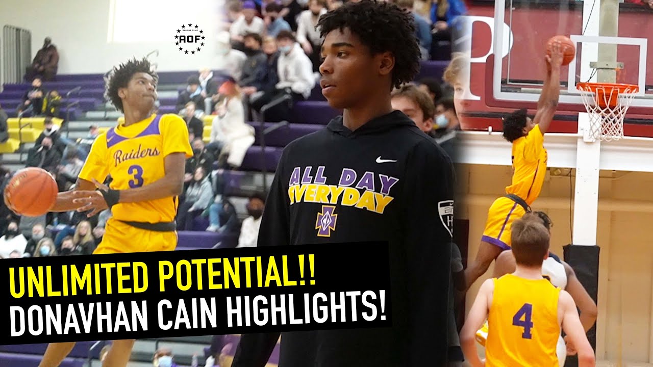 Donavhan Cain Has Major Potential!! Senior Season Highlights!