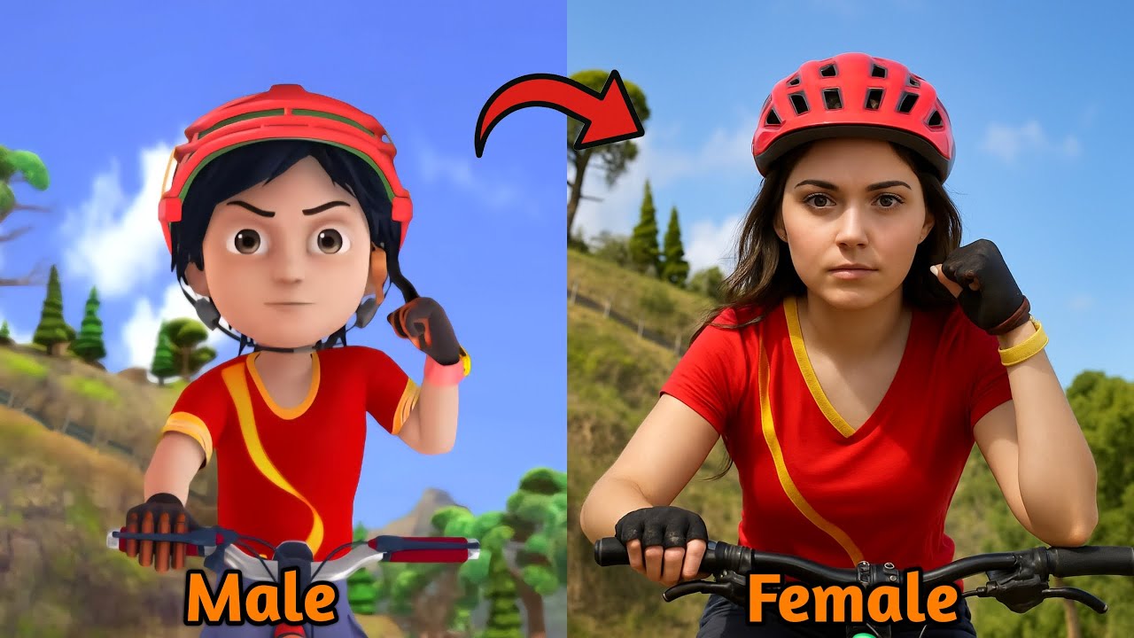 Shiva all Characters in Real Life But Female