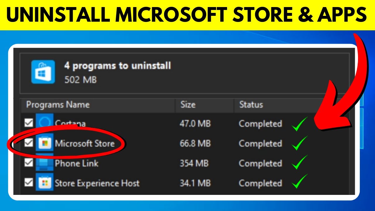 Как удалить Microsoft Store и приложения Microsoft Store (руководство для Windows 10 и Windows 11)