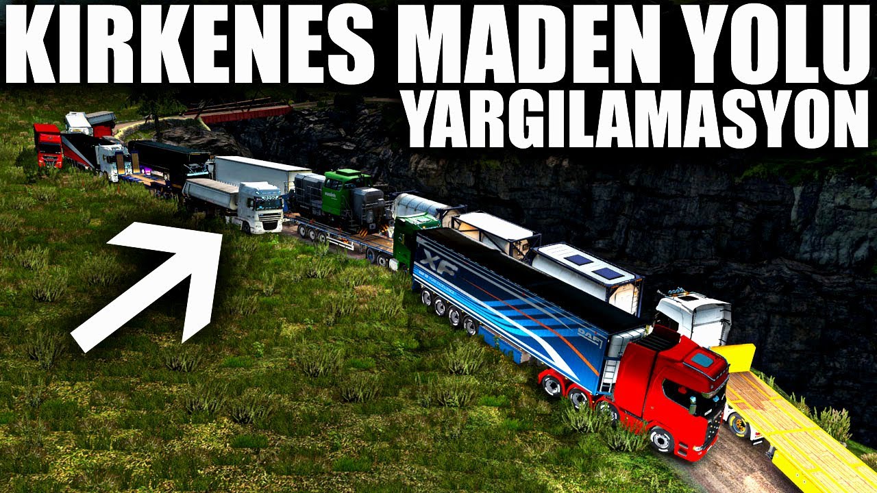 MADEN'DE YARGILAMASYON !! Kirkenes Maden Yolu | @oguzhankaplanETS 2 (G27)