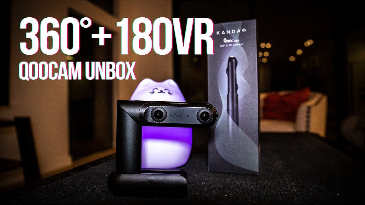 Kandao QooCam 4K 360° & 180VR Camera WORLD'S FIRST Unboxing Tutorial