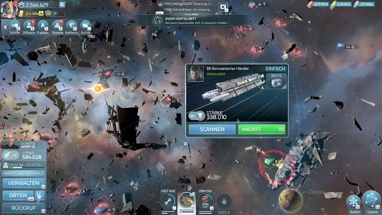 Star Trek Fleet Command - 441 Ich krieg noch nicht so viel Beute