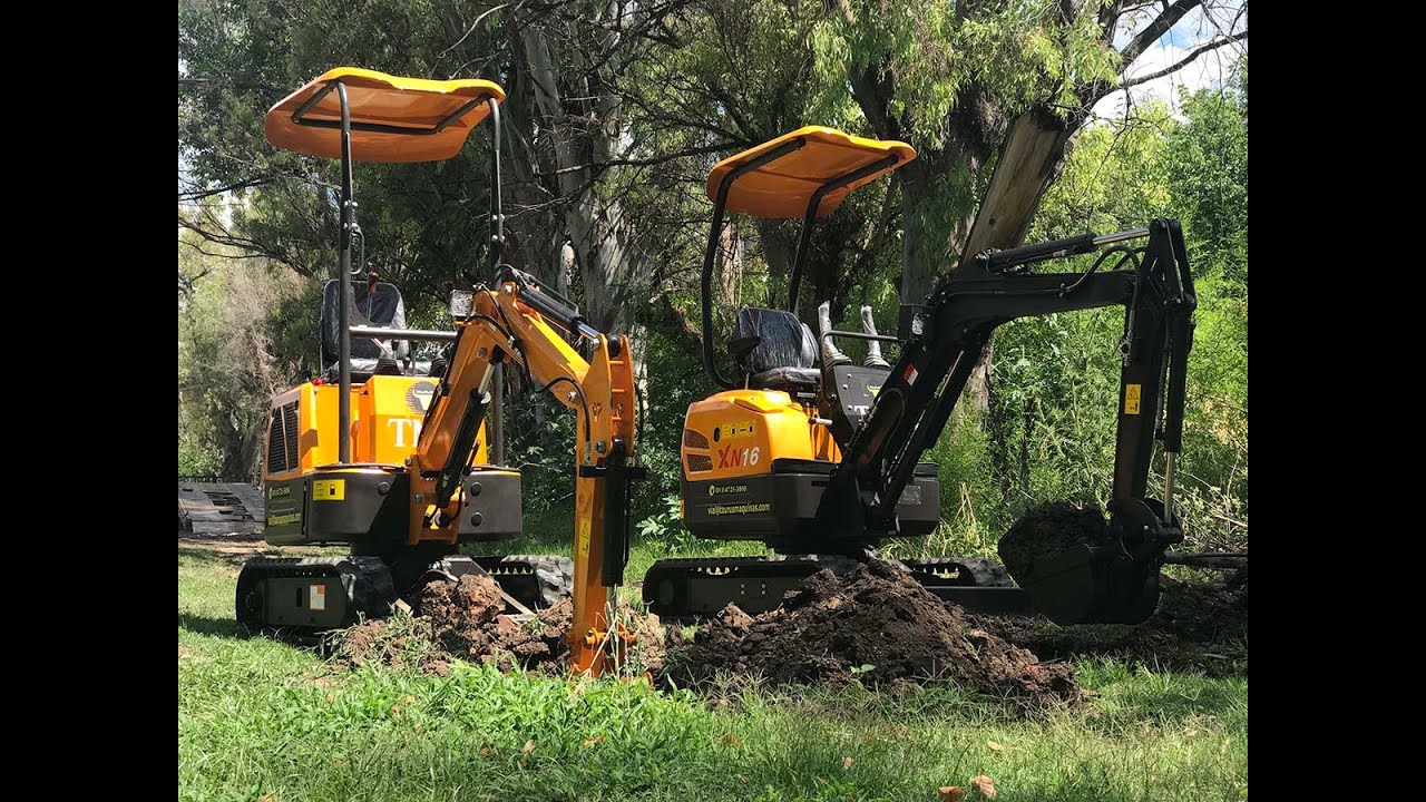 Miniexcavadora XN16 | División Vial | Taurus Máquinas