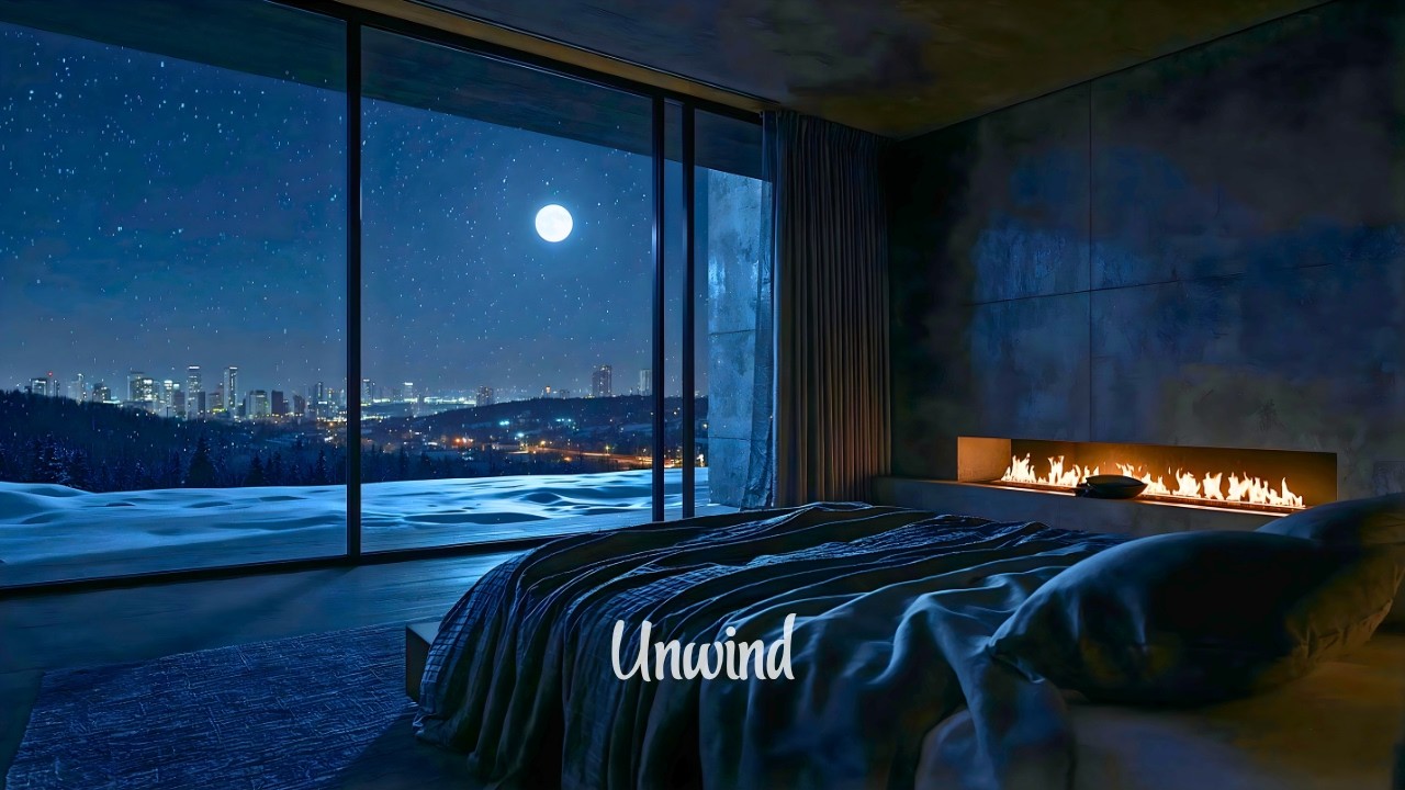 Deep Sleep Music for Instant Calm | Urban Lullaby • 6 Hours Night Sounds