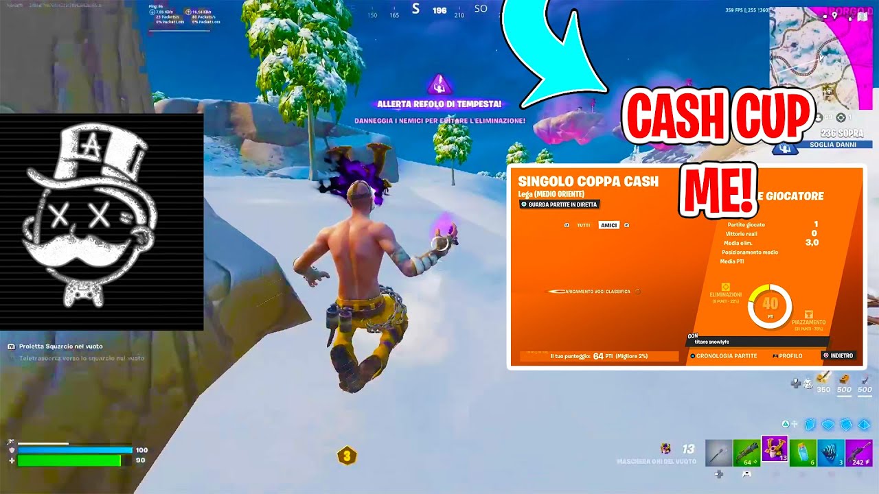 Baffo DEMOLISCE Tutti Nelle Finals Del Torneo Solo Cash Cup ME! - Fortnite