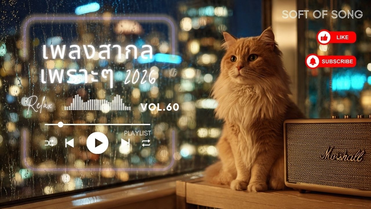 รวมเพลงสากลเพราะๆ ฟังสบายๆ 2026 VOL.60 | Soft Of Song #เพลงฮิต  #longplay