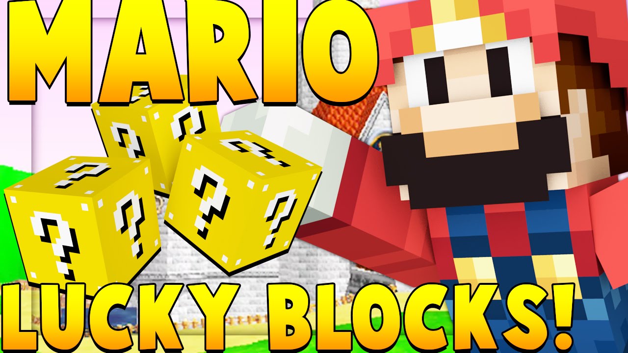 MARIO LUCKY BLOCK MOD CHALLENGE (PEACH'S CASTLE PVP) | Minecraft - Lucky Block Mod | JeromeASF