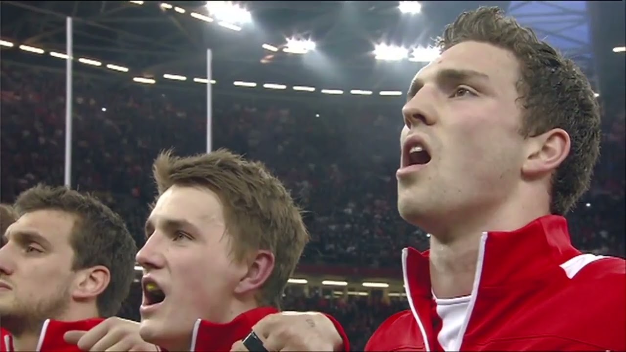 Wales v England 2013 national anthem | WRU TV