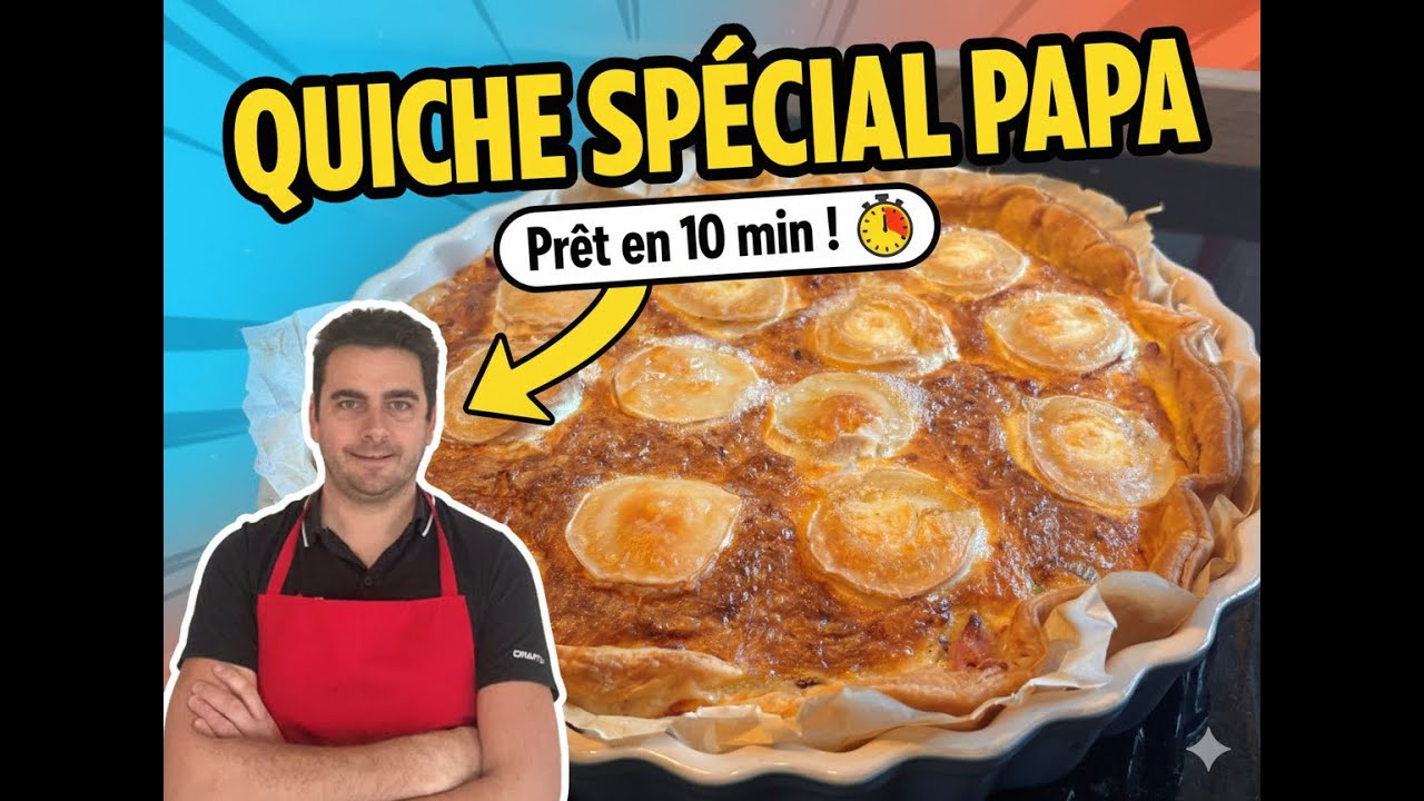 La quiche immanquable pour les parents pressés !