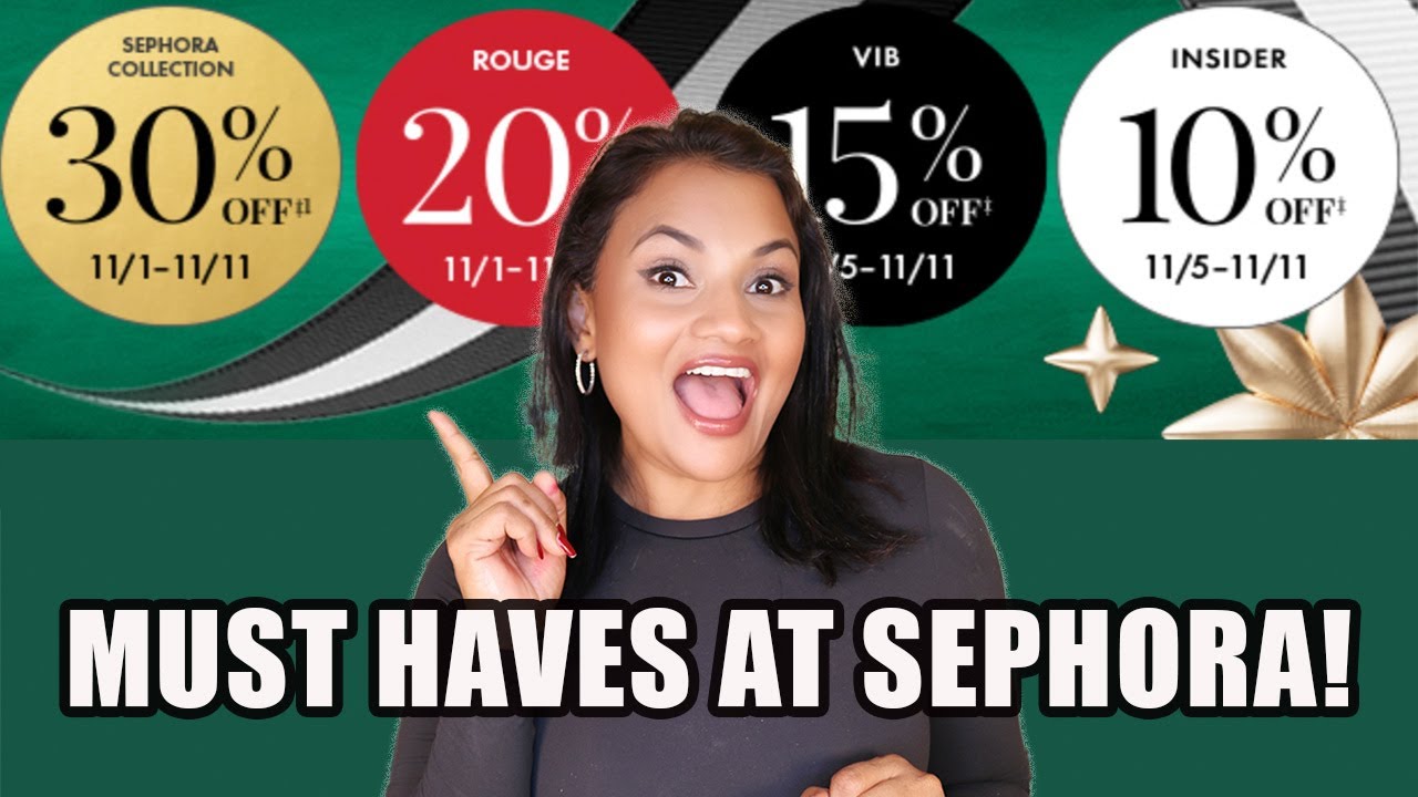 MOST COMPREHENSIVE GUIDE TO SHOPPING THE SEPHORA SALE! SEPHORA HOLIDAY SAVINGS EVENT IS HERE!