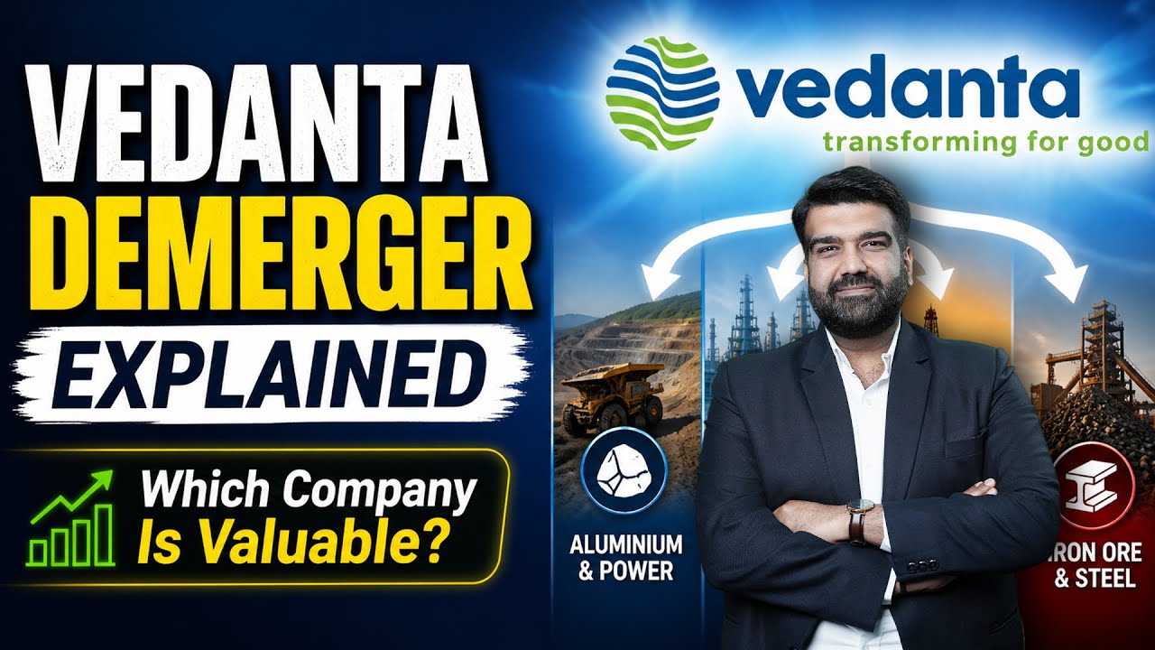 Vedanta Down 70% -Demerger ya Value Trap? Retail Investors Phas Gaye? #vedanta 