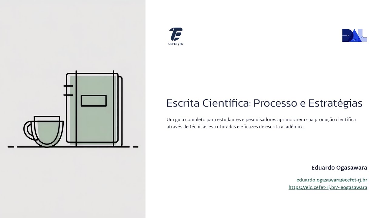 Escrita Científica como Processo Metodológico e Argumentativo | Vídeo 14