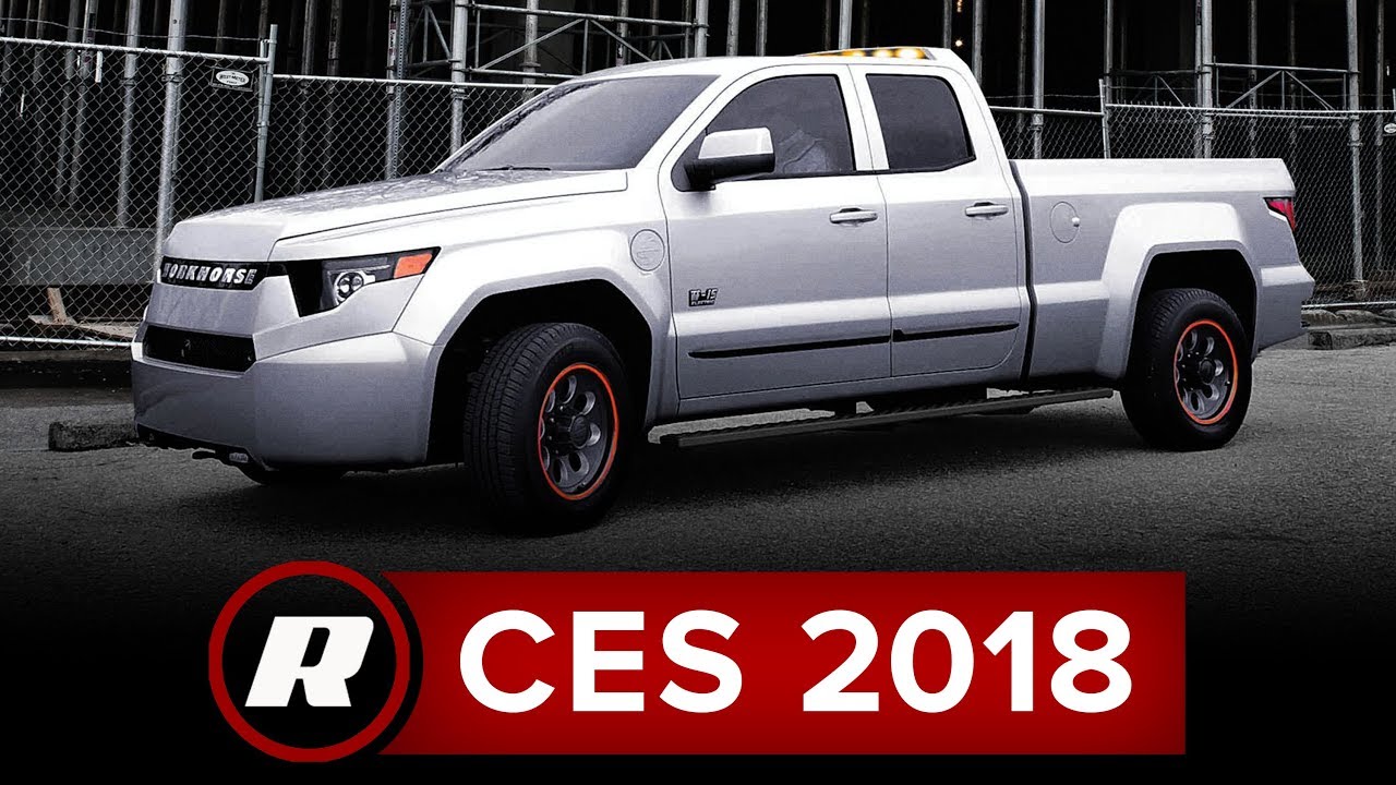 CES 2018: Workhorse shows off its EV pickup truck, the W-15