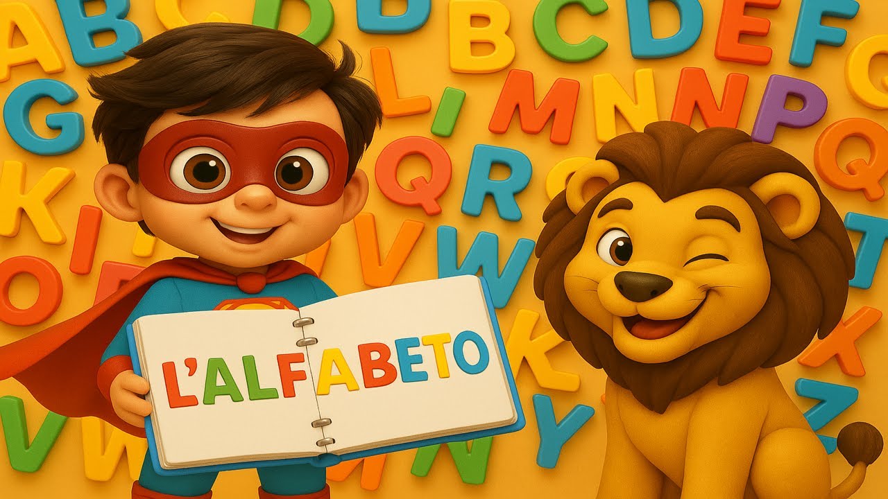L'Alfabeto con Super Leo ✨ Impara le Lettere e gli Animali da A a Z! 🦁📚