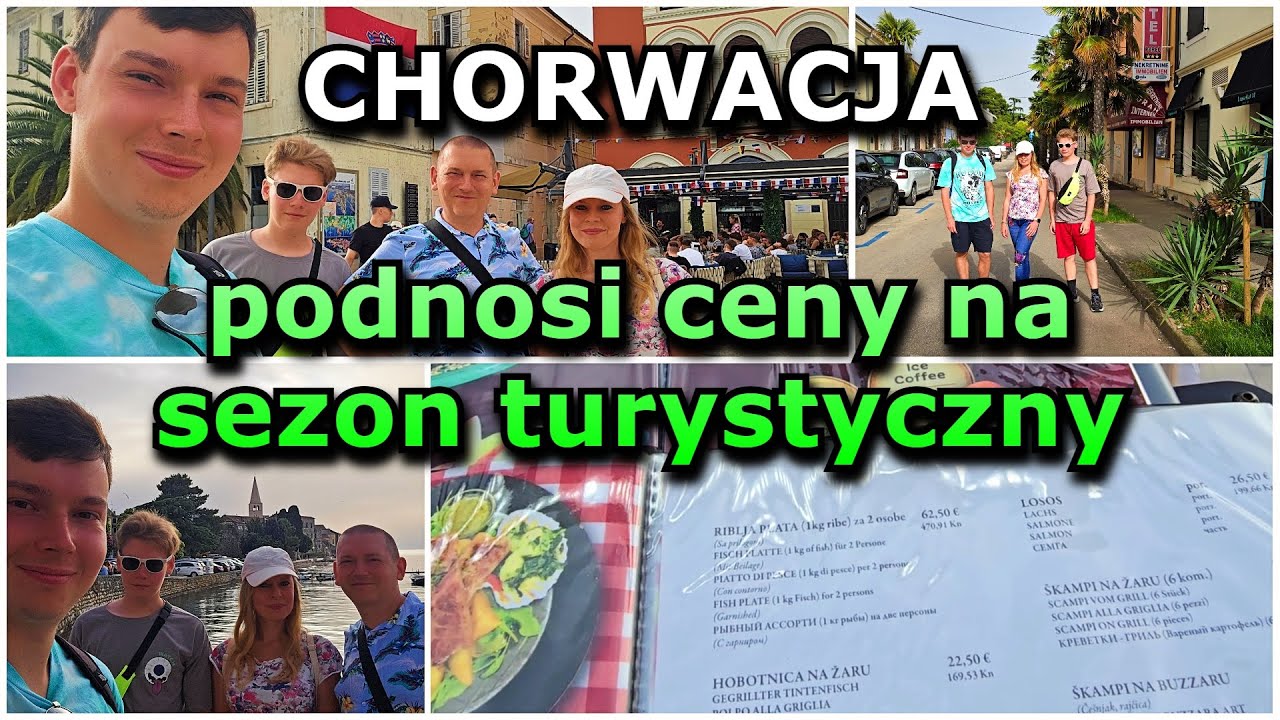 CHORWACJA Jedziemy do Poreč Istria CROATIA 2024
