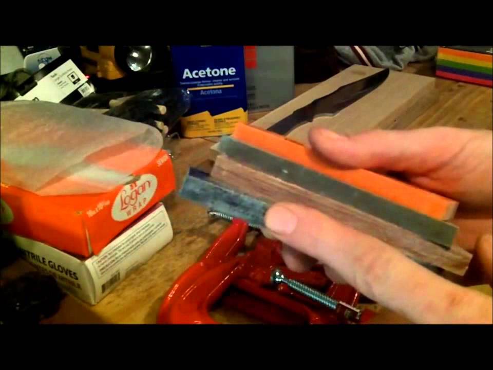 Knife Making Tutorial - How to Make Micarta