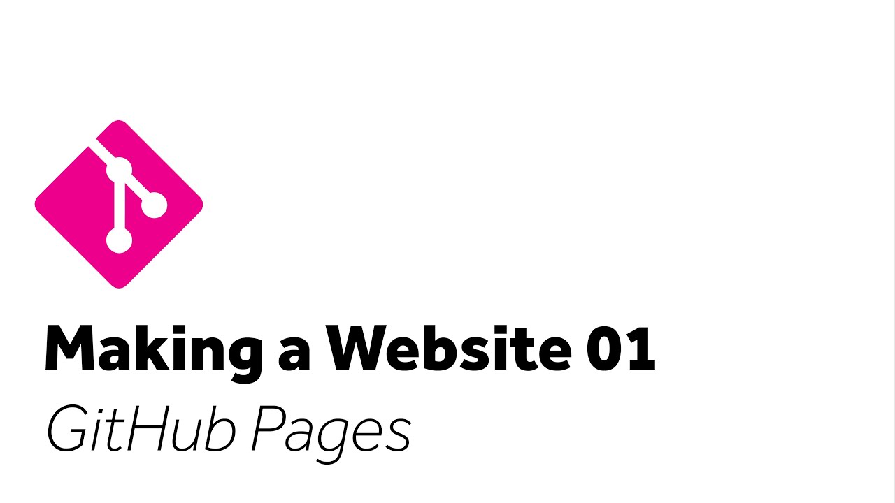 Making a Website: 01