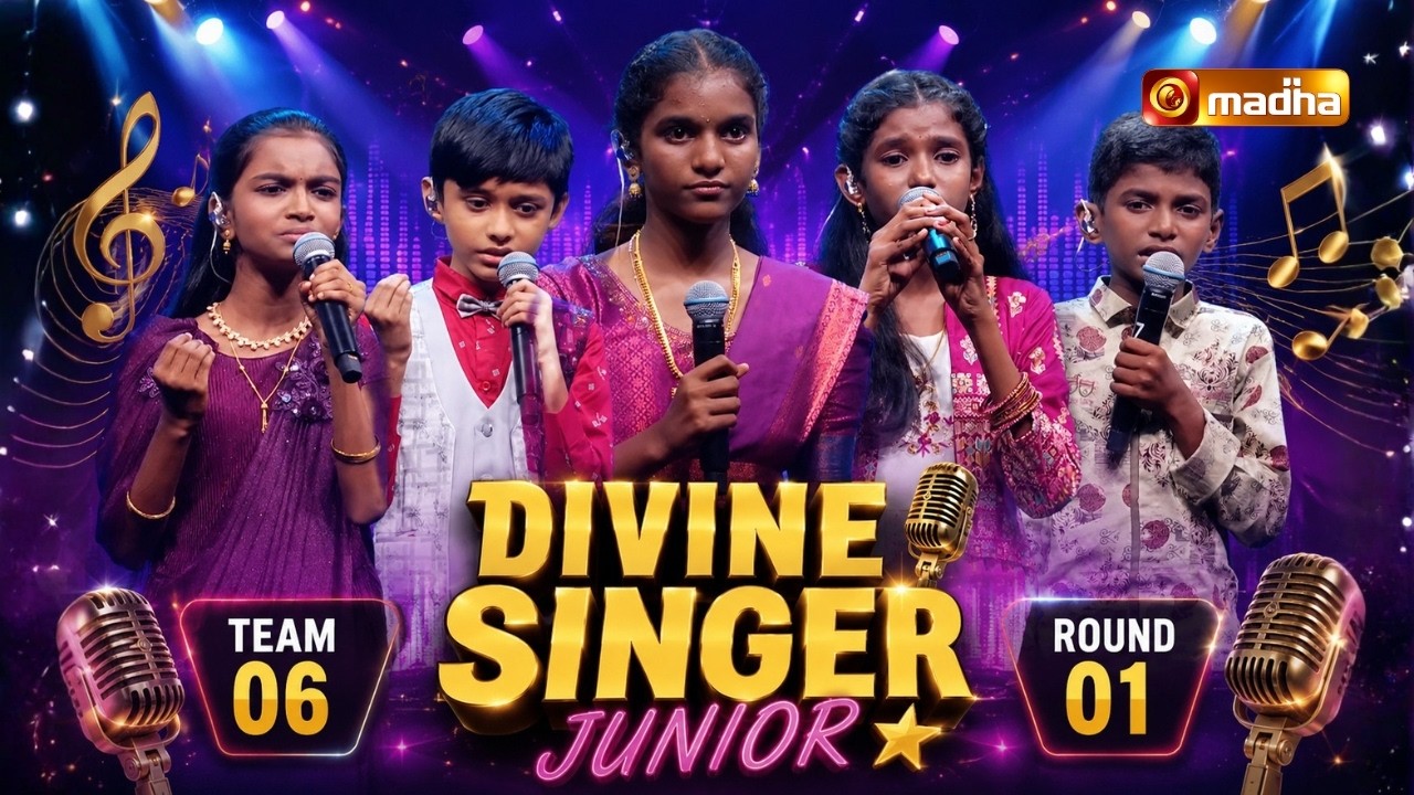 DIVINE SINGER JUNIOR | TEAM - 06 | ROUND - 01 | 27 SEPTEMBER 2025 | @madhatvkids