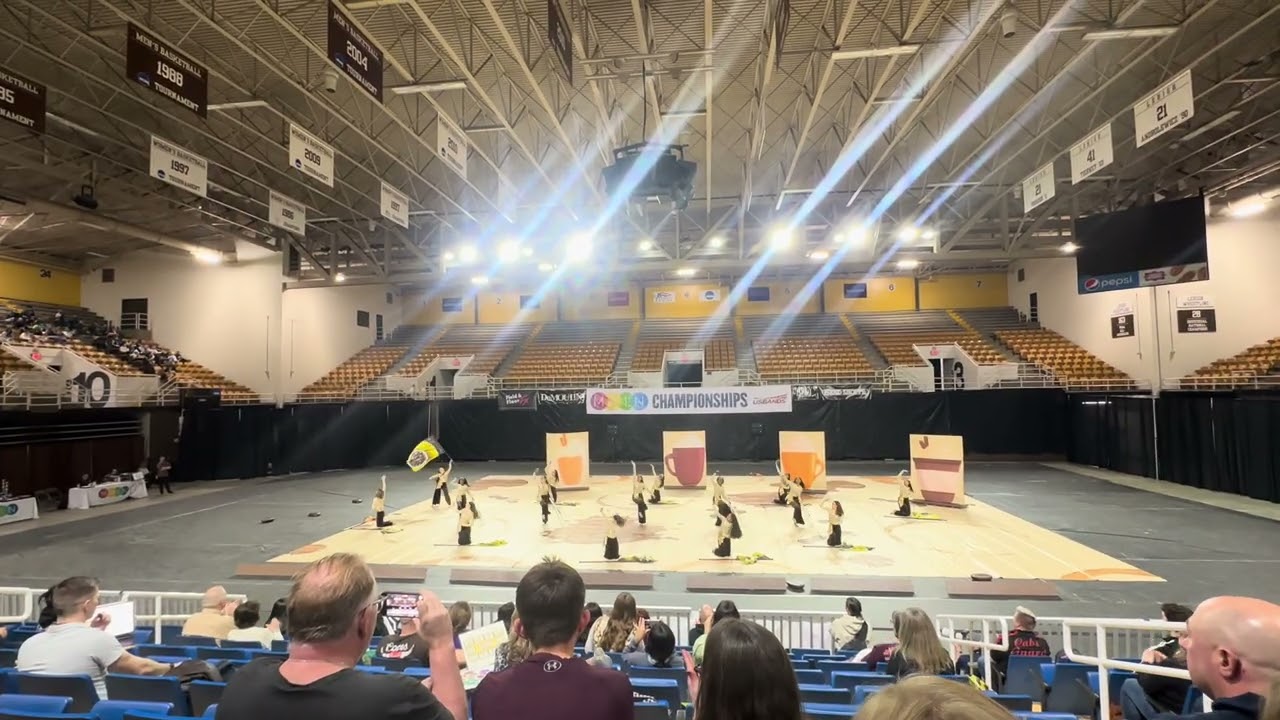 Bridgewater Raritan Winter Guard 2025 “Le Cafe”