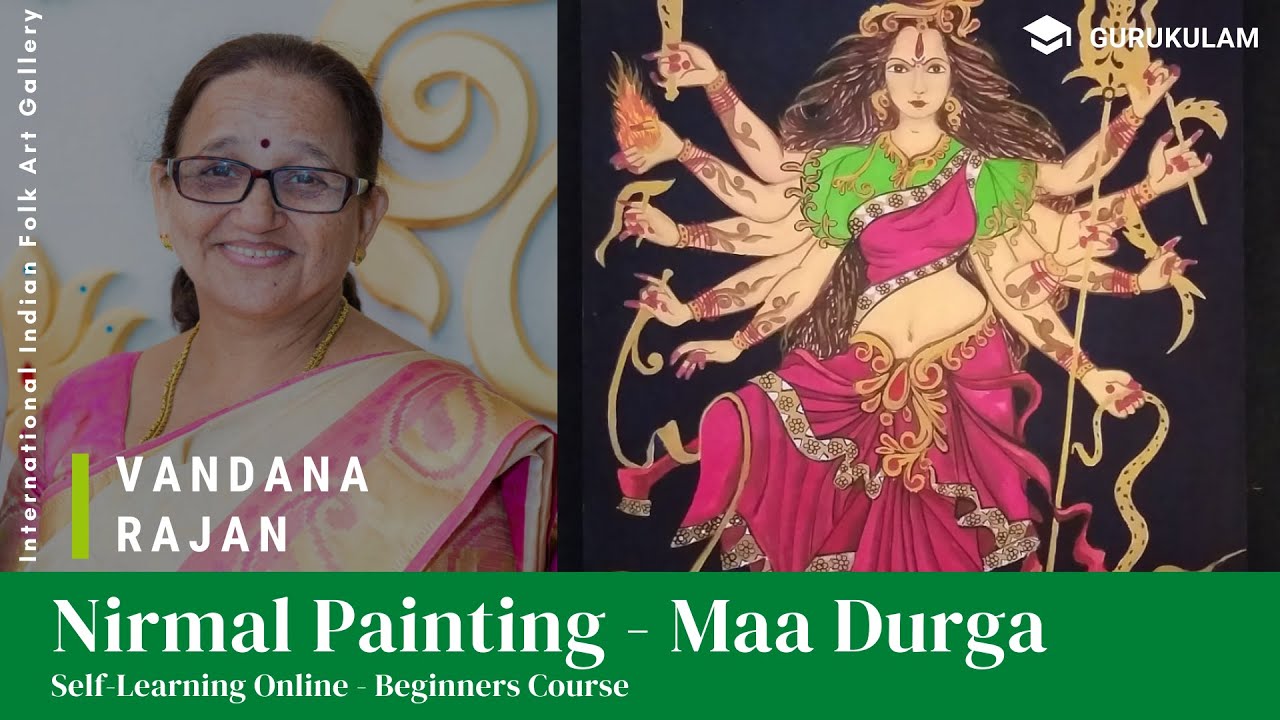 How To Learn Nirmal Painting Online? Step By Step Tutorial for Beginner, by Vandana Rajan, Gurukulam