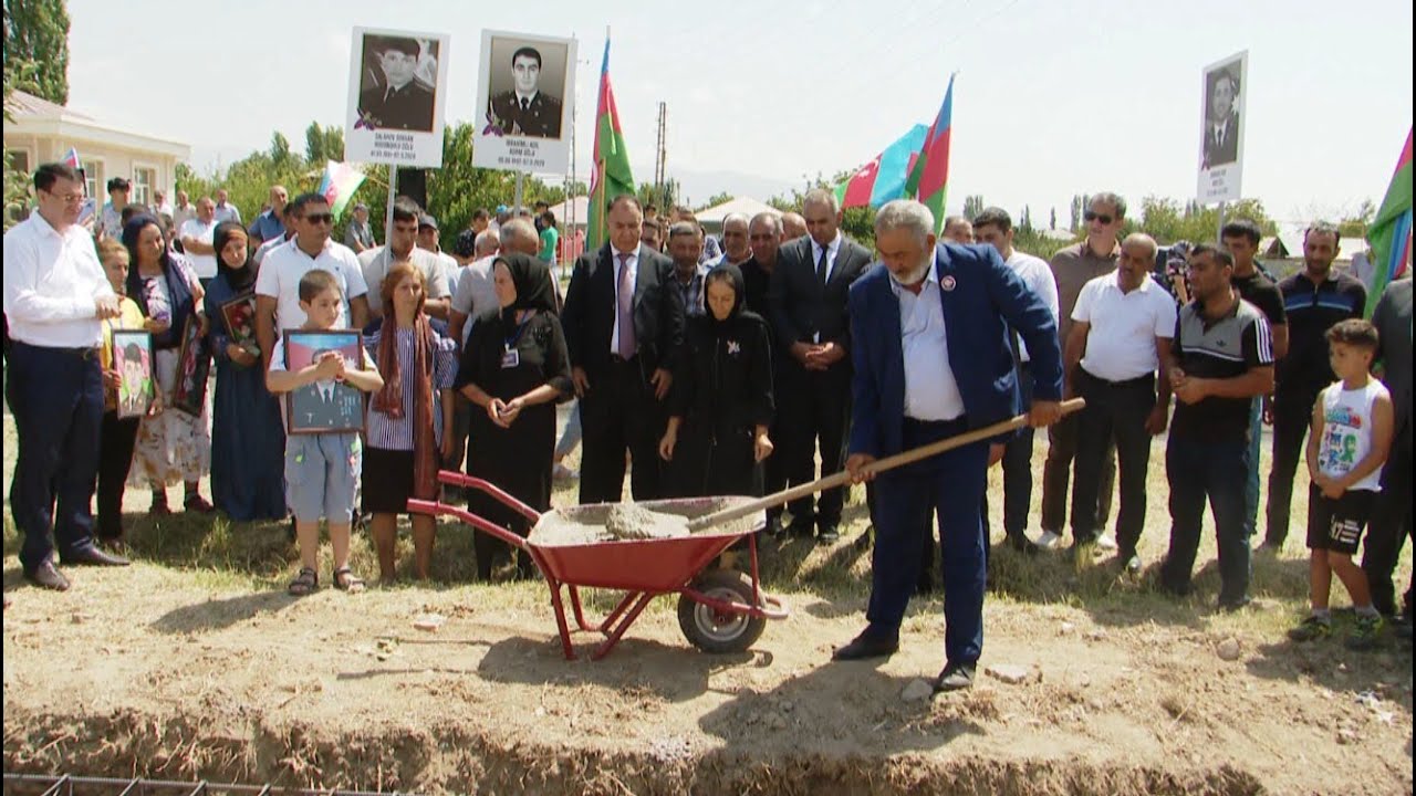 Şərur rayonunun Ələkli kəndində Şəhidlər” məscidi tikilir