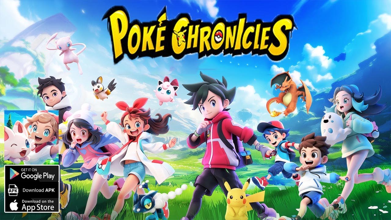 Poke Chronicles/Hero Raid Destiny Gameplay - Pokemon Idle RPG Android iOS