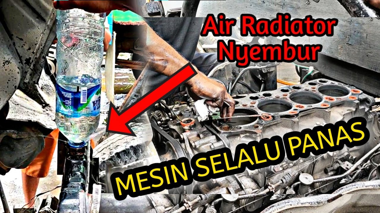 Cara mendeteksi paking silinder kop yang bocor melalui radiator