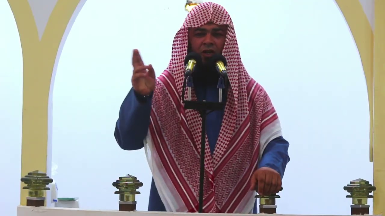خطبة الجمعة عن صدقة الجاريه في مسجد الهجرة 