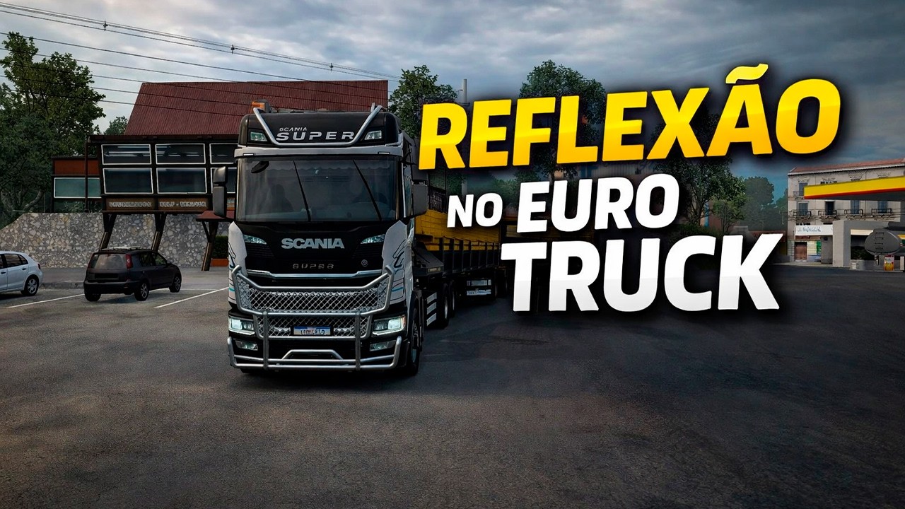 Na Estrada da Vida:Uma Reflexão que Vai Além do Euro Truck #eurotrucksimulator #reflexão #naestrada
