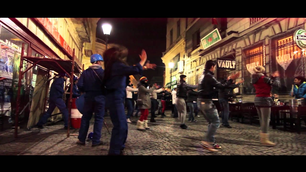 Romanian J&B Flashmob in Bucharest
