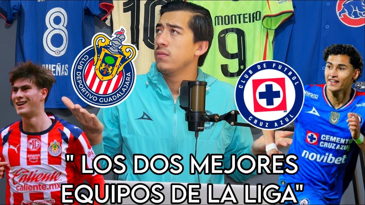 ¿CHIVAS y CRUZ AZUL los MEJORES EQUIPOS de MÉXICO? ⚽️🇲🇽