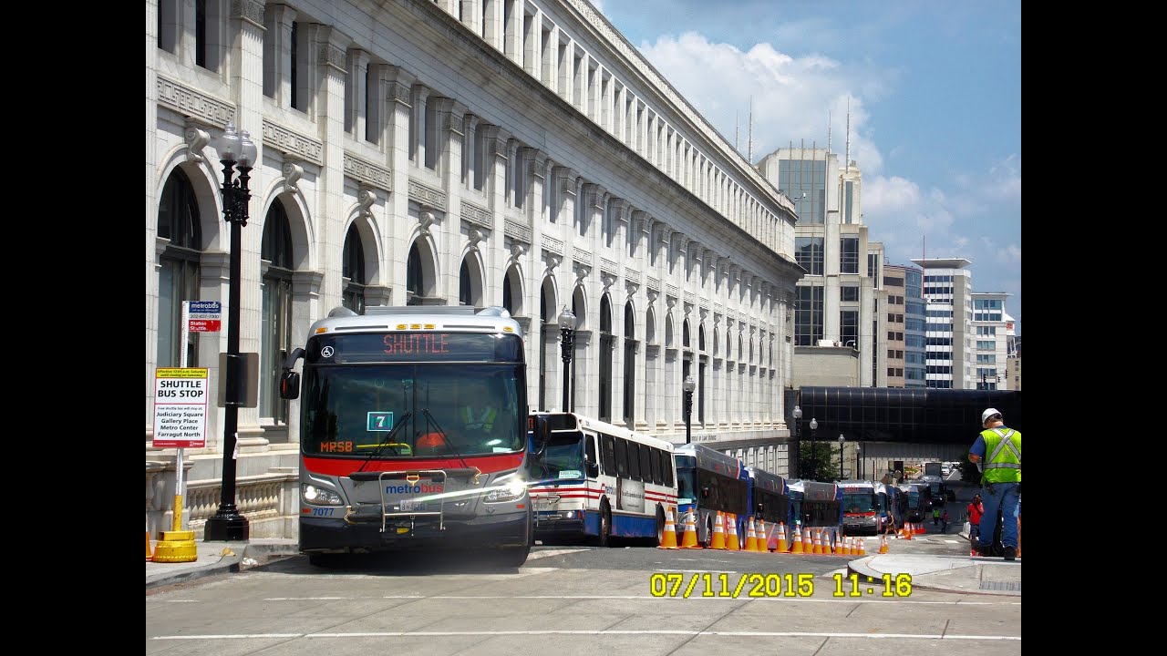 WMATA Metrobus: Bus Observations (July 11, 2015) - Part 1/2 [#W006]