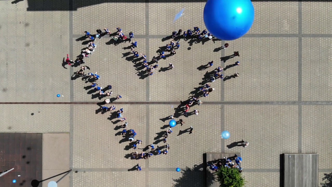 JKG Lebach 1.  Schultag 2019 Ballonstart