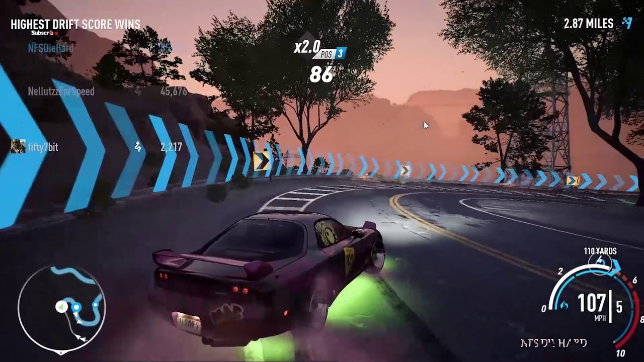 Need for Speed PayBack Multiplayer Drifting # 6 | LIKE A BOSS | Canyon oversteer