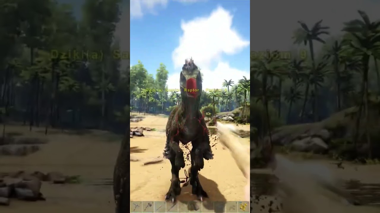 Jak [NIE] bić Raptora #arkcrystalisles #gaming #arksupreme #dinosaur #arksurvivalascended