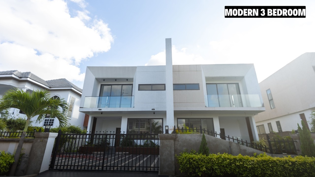 Inside a 3 Bedroom Townhouse in Accra, Ghana |Building In Ghana #buildinginghana #housetour