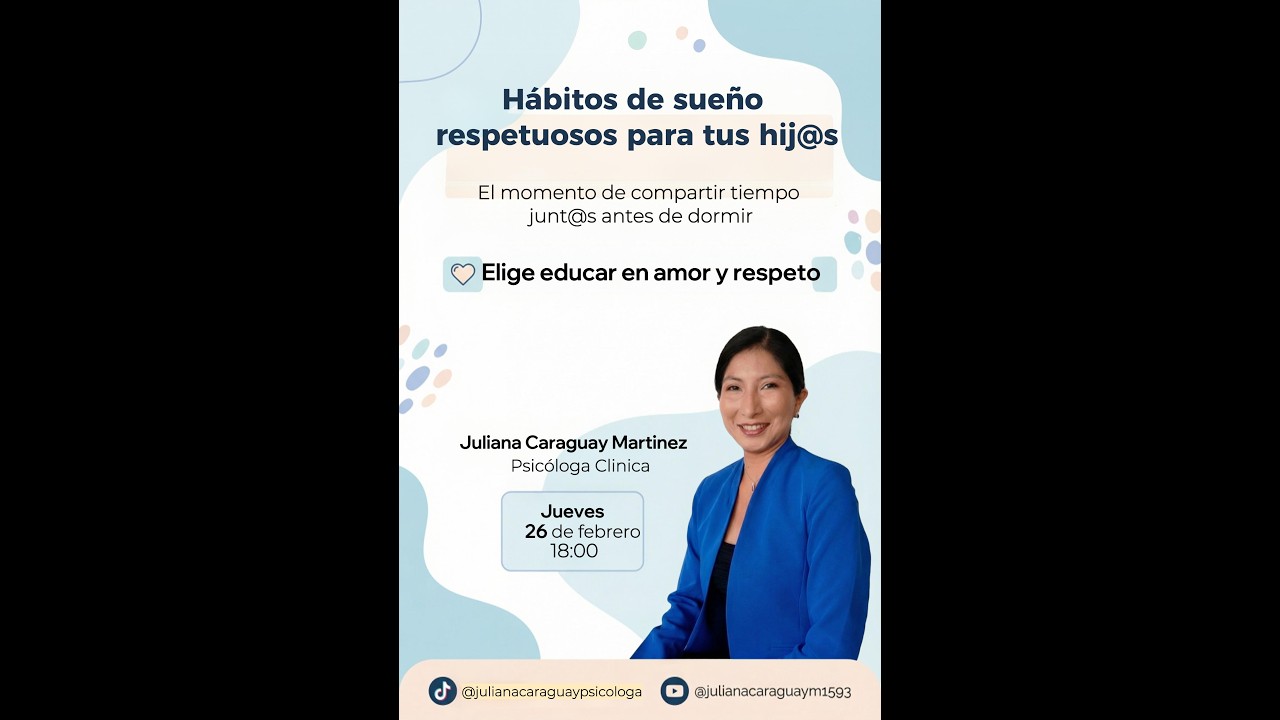 Hábitos de sueño en tus hij@s