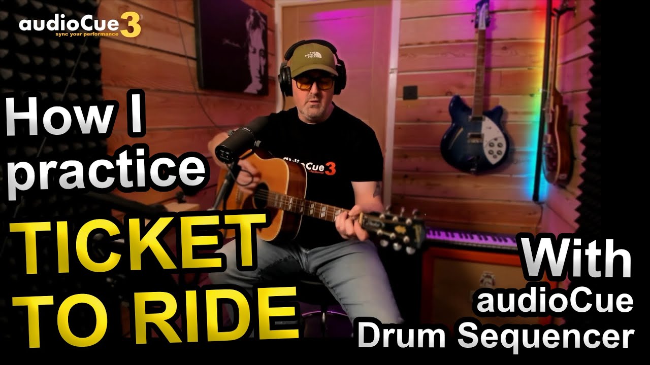 ticket to ride audiocue instant drummer demo